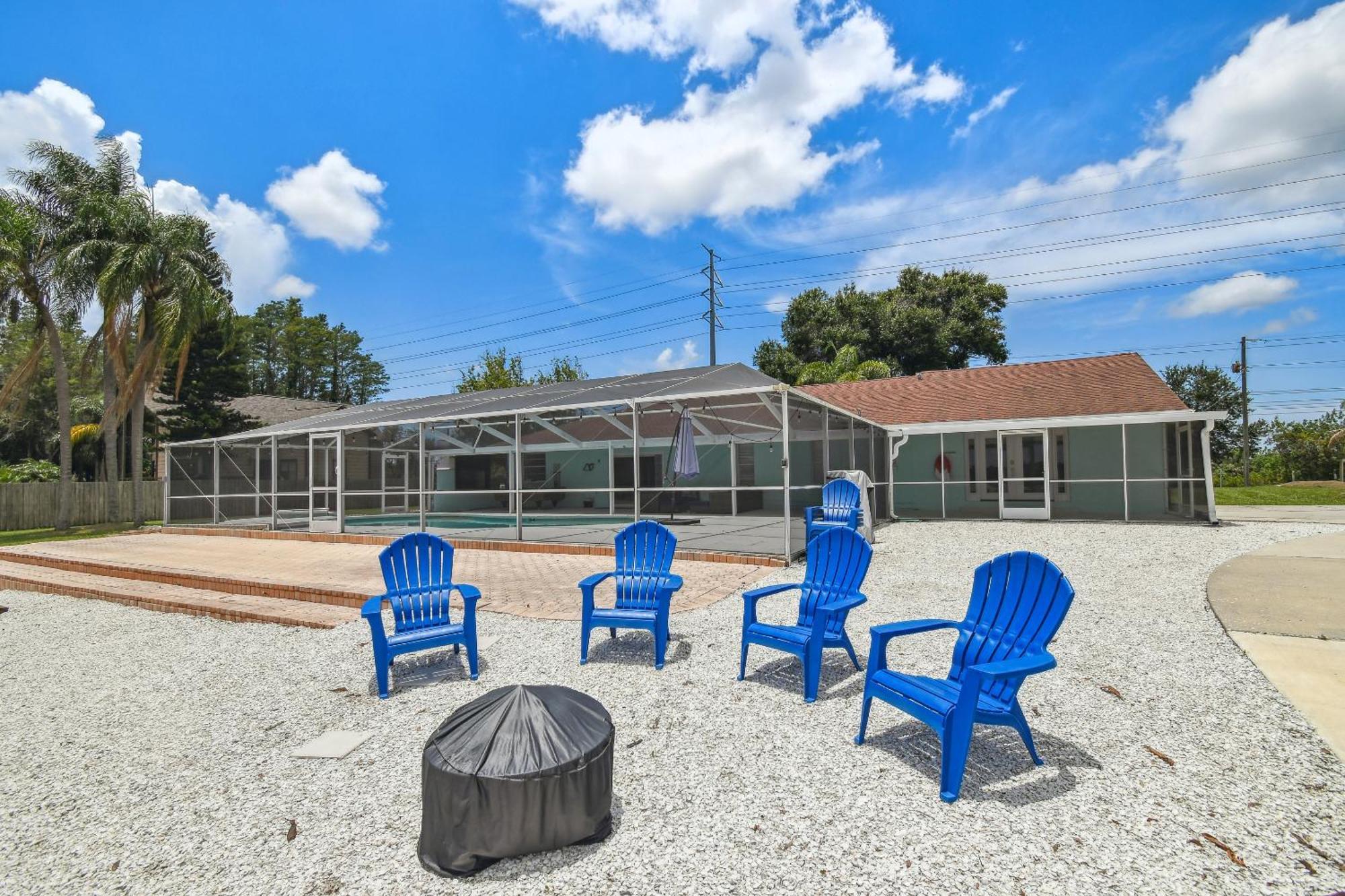 Lake House Westchase Area. Heated Pool Waterfront! 坦帕 外观 照片